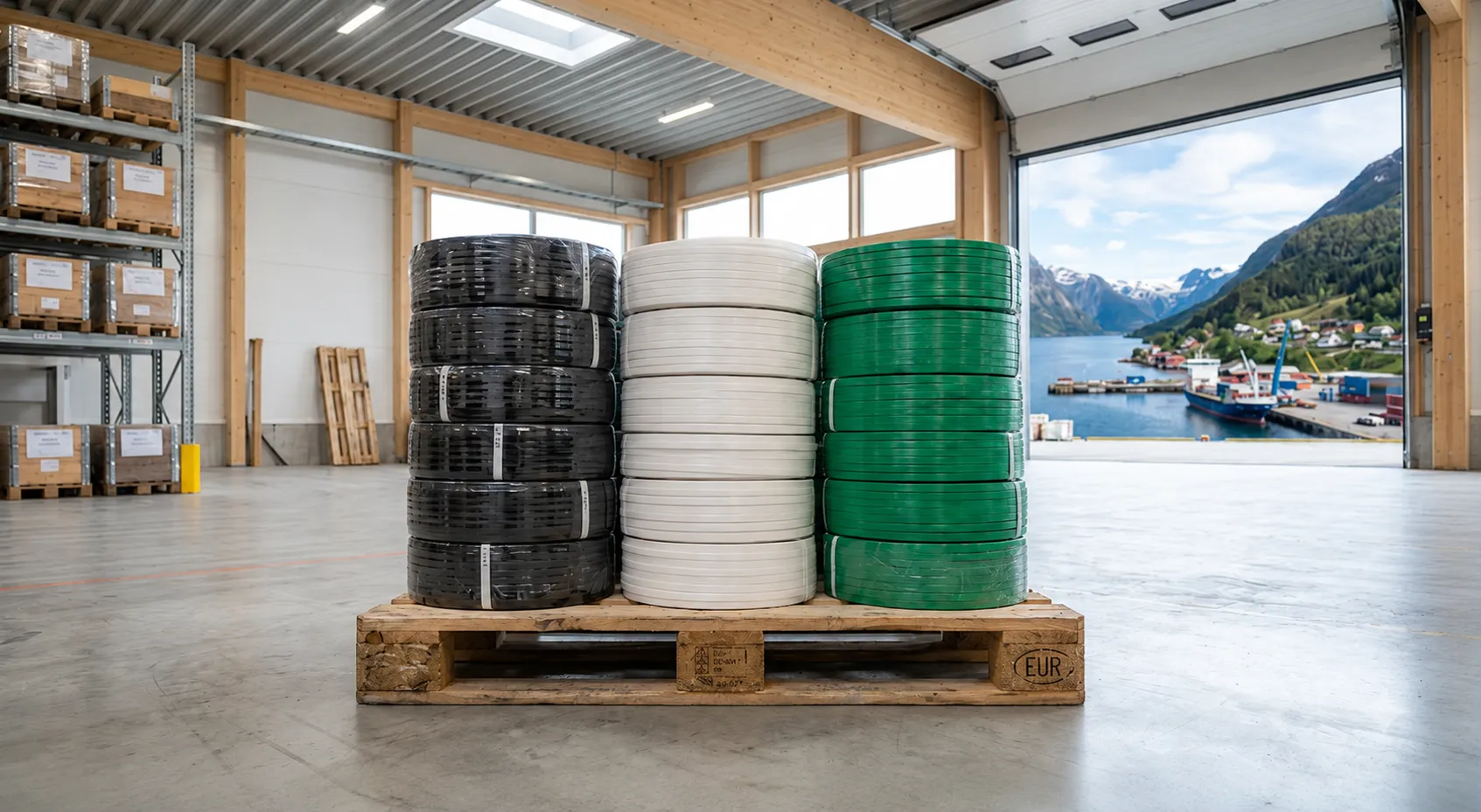 PP Strapping Band Exporter Norway — Greenstrix Industrial Packaging